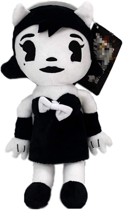 TEXXYBendy Plush Toys and Ink Machine Plush Dolls, Horror Game Bendy Soft  Stuffed Animals Doll for Kids (C 30cm)