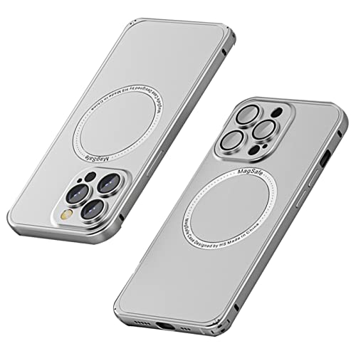 Cadre métal iPhone 14 Pro Max coque mat anti rayure et choc