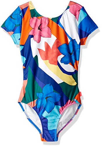 Image of Seafolly Girls' Short Sleeve One Piece Swimsuit
