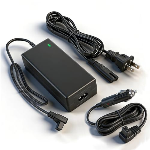 Image of Power Supply Cord for Portable Car Refrigerator Compatible with Alpicool, Bodega, Euhomy, BougeRV, ARB, ICECO, Setpower, JoyTutus, Cooler Power Cord for Most 12V/24V Portable Car Fridge