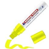 El edding 4090 marcador de tiza está disponible en 10 vibrantes colores; los edding 4095 y edding 4085 marcadores de tiza, en trazos adicionales