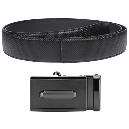 Image of Labnoft Men's PU Leather Auto Lock Belt
