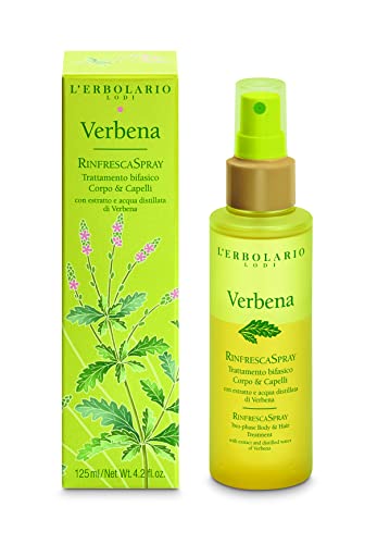 Verbena Spray cheveux secs et corps 125 ml pour apaiser la peau qui tiraille