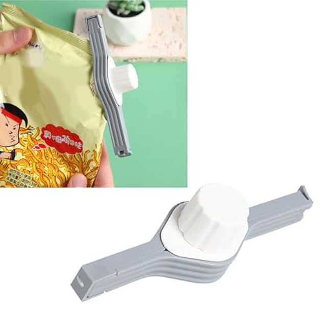 Spirals Locking Clip Freshness Protectors for Salt Milk Powder Bags Kitchen Storage Accessory Gadget Screw Caps Sealing Clip