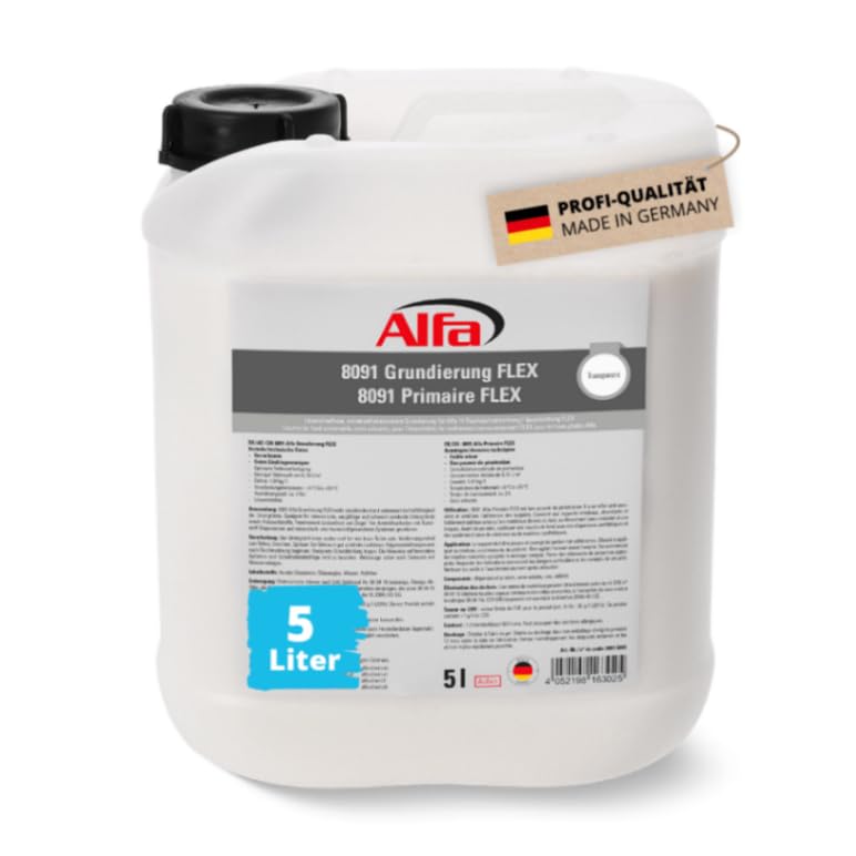 Alfa Grundierung FLEX 5 l – Voranstrich und Tiefengrundierung (5 l)