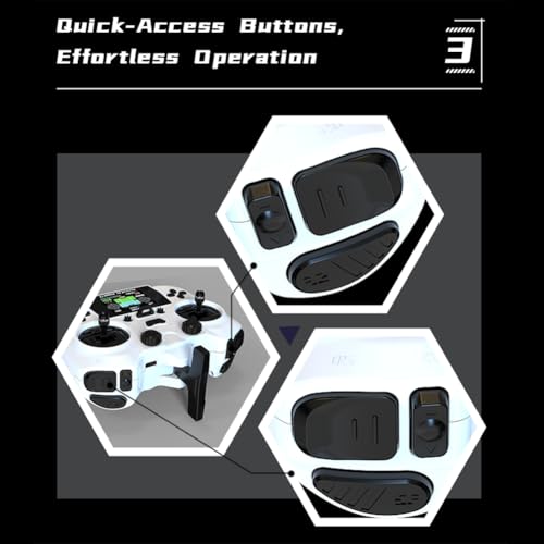 Télécommande Intelligente TX Résout le Jitter avec ses Capteurs Hall Gimbals ELRS 2.4G