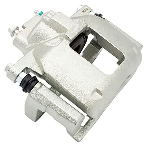 Image of TRQ Front Brake Caliper Set Compatible with 08-16 Chrysler 07-16 Dodge 07-18 Jeep 12-15 Ram 09-14 Volkswagen