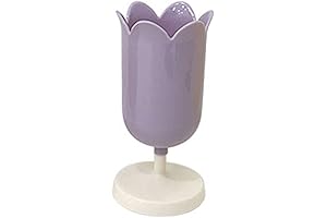 Tulip Purple Makeup Brush Holder Enchants Your Vanity
