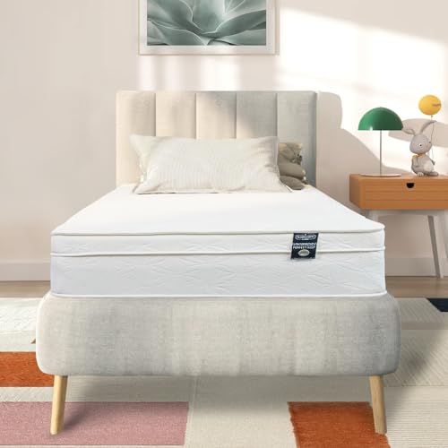 Aylas Furniture Twin Bed Mattress - 8 Inch Hybrid Twin Mattress with High Density &...
