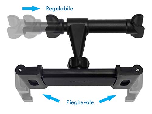 CARALL Porta Celluare Poggiatesta Auto Supporto