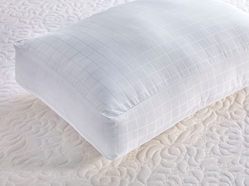 Almohada de fibra gel estándar con cubierta de algodón miniatura 3