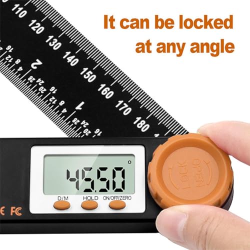 Recherche d'angle numérique avec écran LCD haute précision - 6