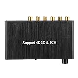 decoderstation 5 【4K Auflösung】Die HDMI-Eingangsauflösung beträgt bis zu 3840 x 2160 bei@30Hz; 4096 x 2160 bei@30Hz, das Audiosignal wird synchron decodiert und es gibt drei Audiomodusoptionen: PASS / 2.0CH / 5.1CH