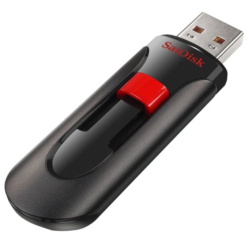 Sandisk Cruzer Glide, Red, 64 GB