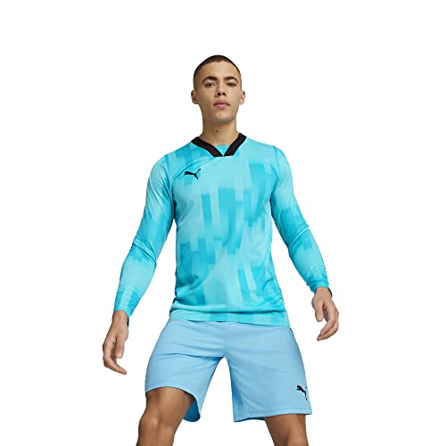 Puma Mens Teamtarget Goal Keeper Long Sleeve Jersey, Bright Aqua, Medium