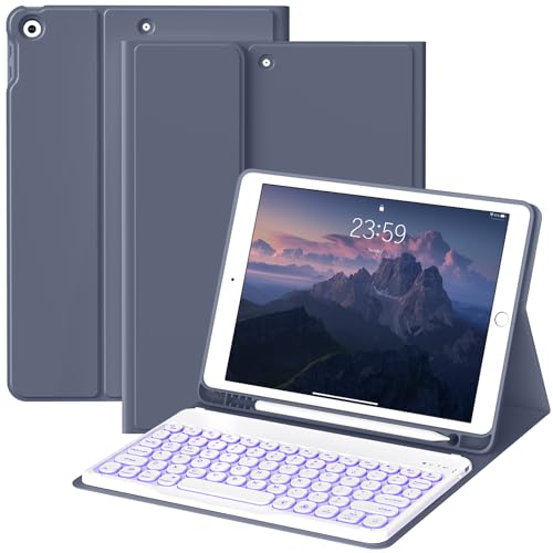 JKSML L[{[hP[X iPad 9/8/7(2021/2020/2019) 10.2C`p 7FobNCgtO\ȃL[{[ht\tgTPUobNtHIX^hAyVz_[ p[v