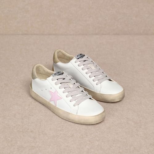 Mi.iM Sofia Rubber Sole Lace-up Low Top Star Sneakers2