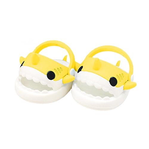 niannyyhouse Zapatos de peluche de tiburón de 20 cm, sandalias y pantuflas de 8 pulgadas