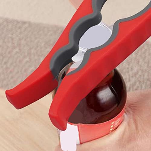 Low Strength Aided Jar Opener, Creative Silicone Bottle Openers, Multifunctional Labour-Saving Kitchen Tool to Remove Cap, Lids and Bottle Tops for Weak Hands, Elderly, Arthritis (Silicone Opener)