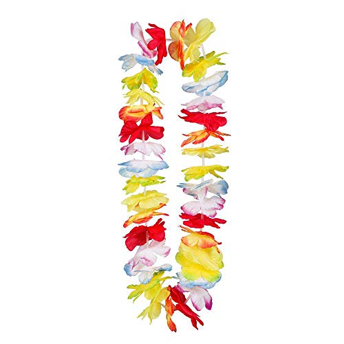 Boland 52410 Hawaiian Lei Necklace,Rainbow Deluxe (Multicoloured)