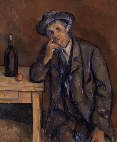 Affiche Paul Cézanne le Buveur grand format pour créer un salon élégant