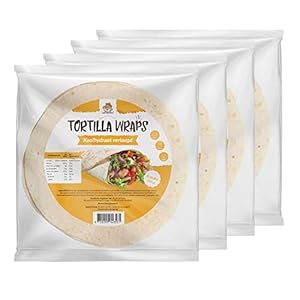 Lowcarbchef – Tortilla wraps 4x (6×40 gram) – Voordeelpakket – Koolhydraatarm – Low Carb Wraps