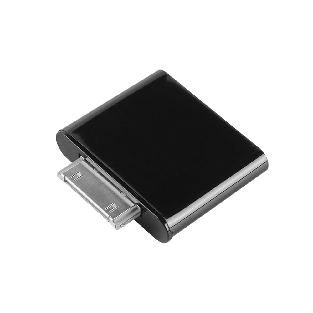 Trasmettitore audio Bluetooth per iPod Adattatore Bluetooth wireless a 30 pin per altoparlanti domestici Trasmette l'audio della TV