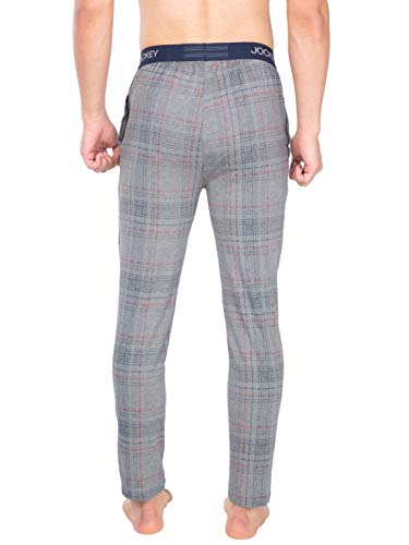 Image of Jockey Men's Relaxed Fit Sweatpants (IM03 Mid Grey Melange Print09 Large)