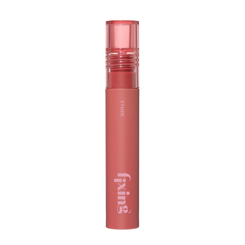 ETUDE Fixing Tint| Long Lasting Liquid Lipstick |Waterproof, Smudgeproof, Lightweight Matte Finish Lip Stain| Full Coverage|Korean Makeup| Shade 01 Analog Rose-4g-image-24