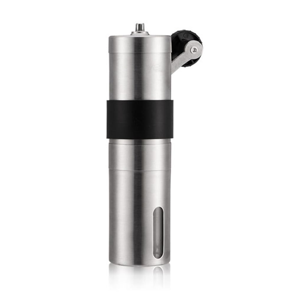 CTRLZS Coffee Bean Grinder Hand-Crank Coffee Bean Grinder Mini Stainless Steel Coffee Grinder
