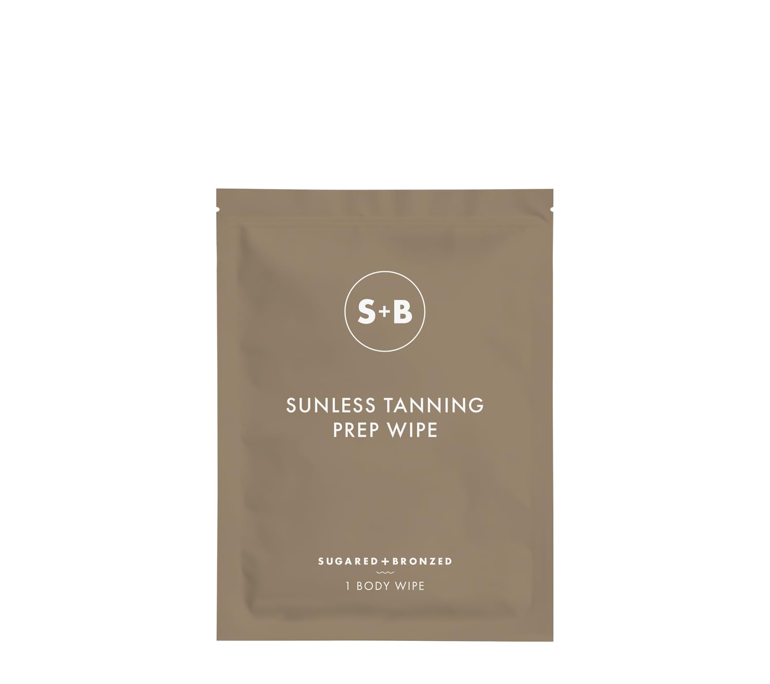 SUGARED + BRONZED Sunless Tanning Prep Wipe, Exfoliating Wipe for Self Tanner, Spray Tan, Tanning Lotion or Mousse With Aloe Vera, Hyaluronic Acid, Vitamin E, for Even Application, Vegan, Cruelty Free