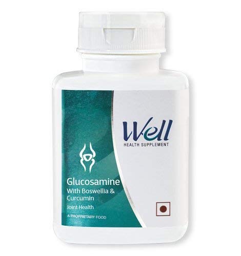 Well Glucosamine with Boswellia and Curcumin for Bone Health (120 Tablets) (Pack of 1)-picture-14