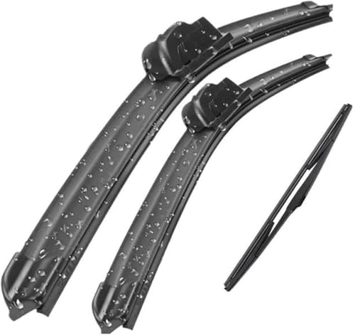 ZanLIn Wiper Blade Set for Toyota Prius 2009-2015, Cleaning Screen Windshield Windscreen Wipers Window Rain Brushes Replacement Blades