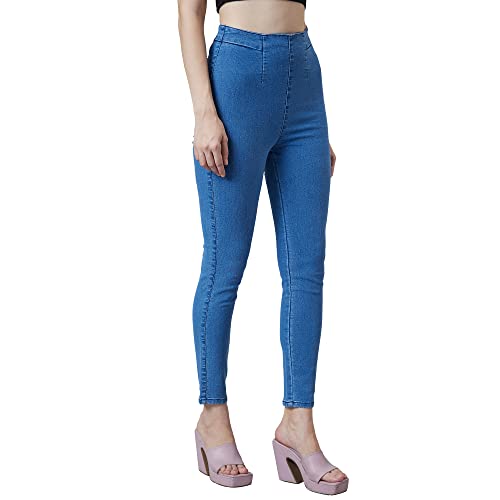 Image of AKA Chic Women Skinny Fit High Rise Stretchable Denim Jeans