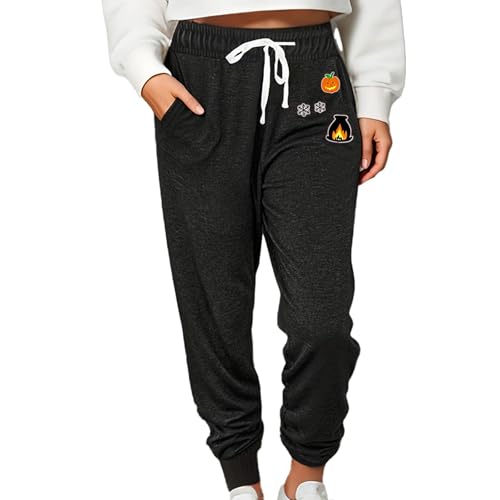 Women Baggy Sweatpants with Pockets Lounge Womens Pajama Pants Female Trouser