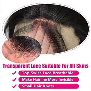 13x6 Body Wave Lace Front Wigs Human Hair 200% Density HD Lace Front Wigs Human Hair Pre Plucked Natural Color Glueless Wig (13x6 body wave human hair wig, 32 Inch) 32 Inch 13x6 lace wig