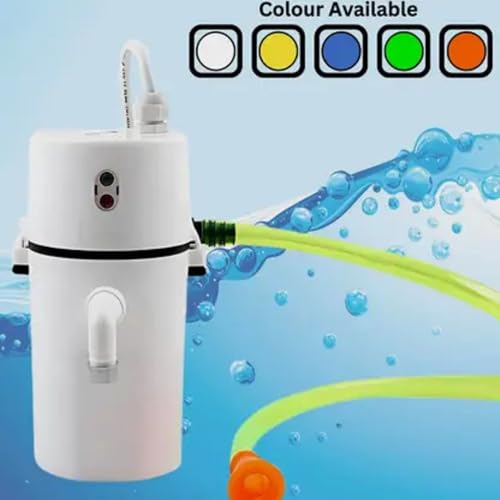 Image of Drumstone (𝟏𝟓 𝐘𝐞𝐚𝐫𝐬 𝐰𝐚𝐫𝐫𝐚𝐧𝐭𝐲) Mini Instant Electric Water Heater | Portable Fast Heating Geyser, Energy Efficient & Shock Proof for Kitchen & Bathroom