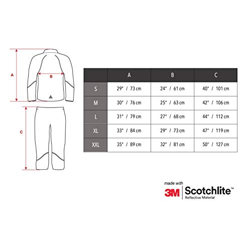 image for Salzmann 3M Waterproof Rainsuit | Elasticated Waist Band and Foldable 