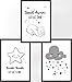 Produktbild Kinderposter 3er-Set | 3 Poster à 30cm x 40cm | Jungen & Mädchen | Kunstdruck fürs Kinderzimmer | Motiv: Sweet Dream