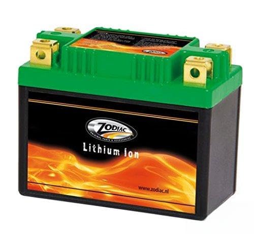 Batería de litio Zodiac de larga duración High Performance alta capacidad máxima arranque para moto Harley-Davidson Modelos Sportster XL 883 1200 todos a partir de 2004 YTX14BS, YTX14L-BS, YTX14-3,