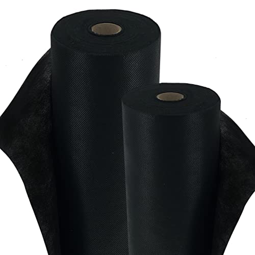 MW.Shop.24 1,6 m x 10 m (16 m²) - Épaisseur : 60 g/m² - Noir - Intissé d'hiver stable aux UV - Protection d'hiver pour plantes - Protection contre le froid et le gel Cover