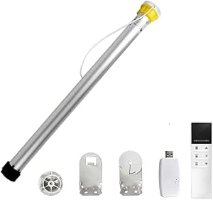 Smart Blinds Motor with Rechargeable Battery Powered Electric Automatic ...