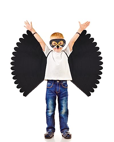 TOPWAYS Felt Falcon Capes Wings and Masks - Image 3