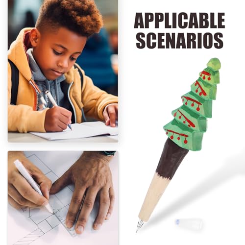 Bolígrafo Navidad con Tinta Gel 0.5mm Diseño Árbol miniatura 3