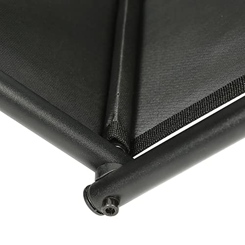 OHMG Faltbare Hunderampe, verstellbare Rampe, zusammenklappbare Hundetreppe, für große und kleine Hunde, Stufen für Haustiere, Auto-Rampe, 75 kg, aufladbar, für alle Fahrzeuge