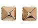 Vince Camuto Rose Gold-Plated and Crystal Pyramid Earrings
