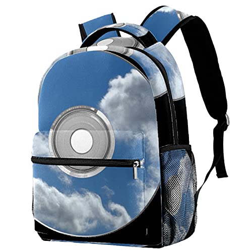 Sac à dos de voyage avec porte-bouteille et rangement CD DVD