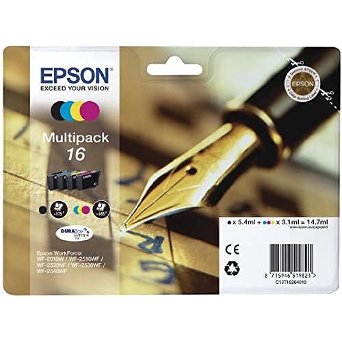 Epson C13T16264012 Original Tinte für Workforce 2010/2510 schwarz