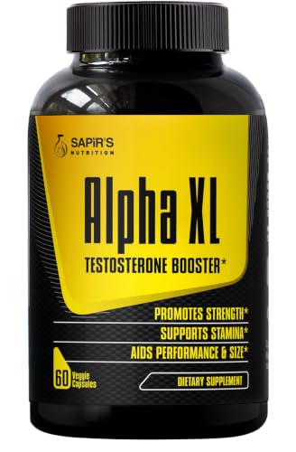 Alpha Testosterone Booster for Men - Increase Size Enlargement Pills for Men - Male Enhancing Supplement Energy Strength Stamina Endurance Performance - Male Enhancement Testosterona Para Hombre