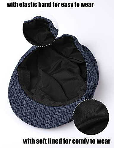 Image of A&J DESIGN 4pcs Baby Boys Suit, Gentleman Outfits 3 Months - 18 Months, Romper & Vest & Berets Hat & Bow Tie